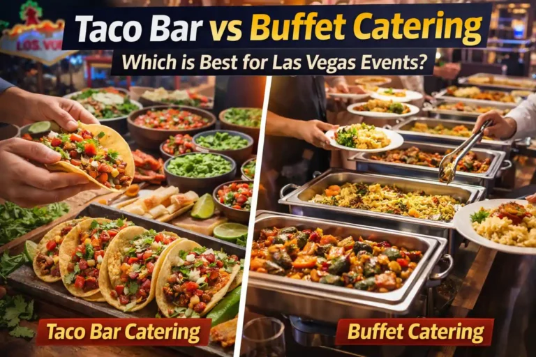 Taco Bar Catering vs Buffet Catering