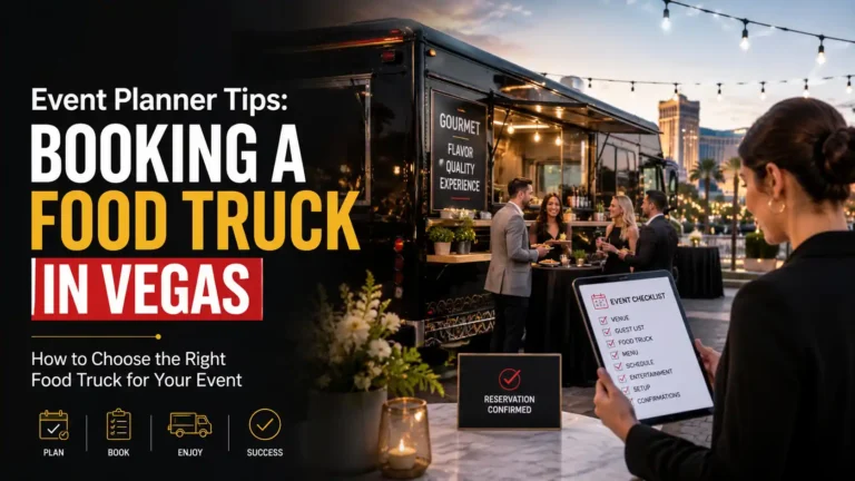 Event Planner Tips: Booking a Food Truck in Vegas