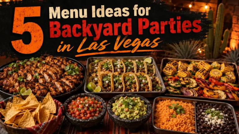 backyard party menu ideas