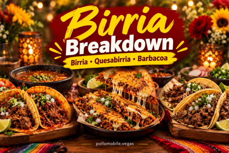 Birria vs. Quesabirria vs. Barbacoa