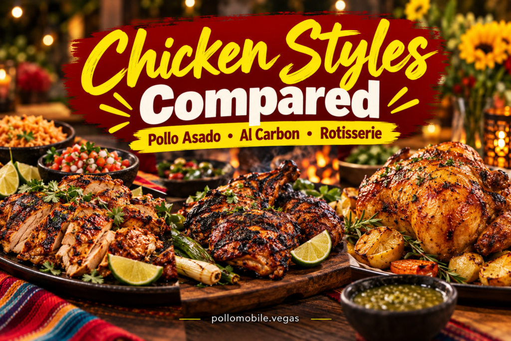 Pollo Asado vs. Pollo al Carbon vs. Rotisserie Chicken: What’s the Difference?