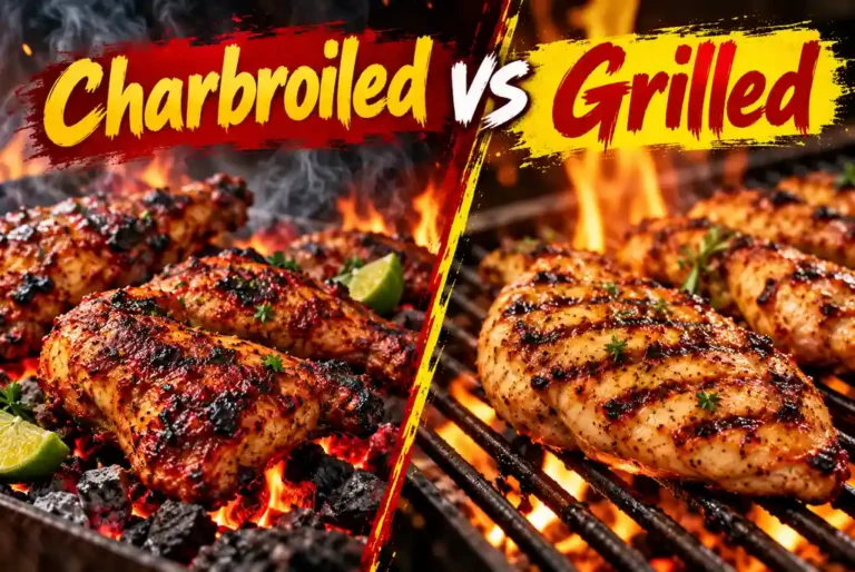 charbroiled vs grilled chicken