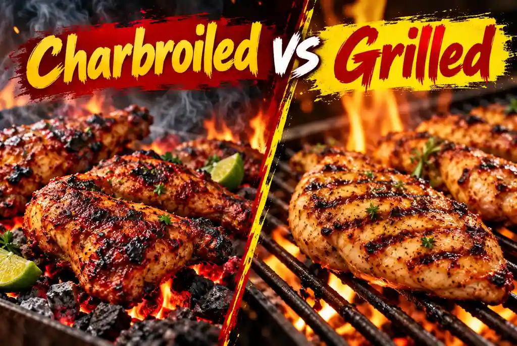 charbroiled vs grilled chicken